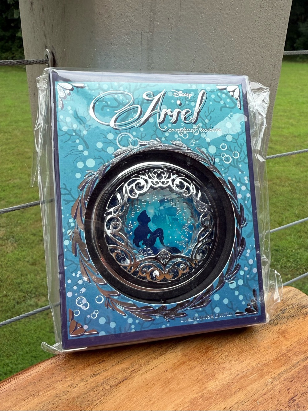 Disney Sephora The Little Mermaid Ariel compact mirror.